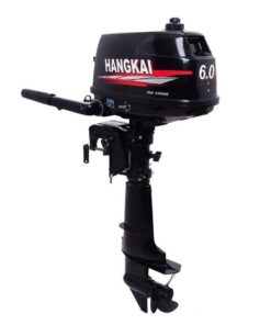 Hangkai Water Cooled 2 Stroke 6HP Outboard Motor Petrol Powered Engine