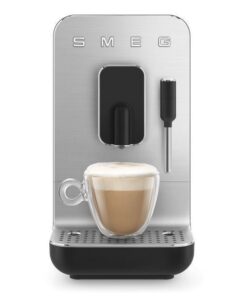 Fully Automatic Coffee & Espresso Machine with Steaming Wand – Black