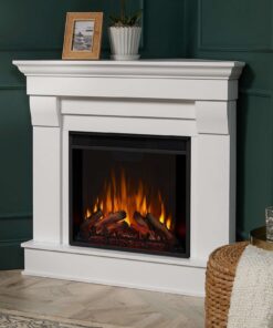 Real Flame Chateau Corner Electric Fireplace