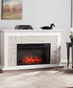 Ceonna Electric Fireplace Winston Porter Finish