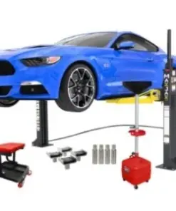 Maxjax m6k portable two-post garage lift