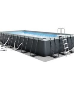 Intex Ultra Frame Rectangular Above Ground Swimming Pool Set