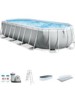 Prism Frame™ 20′ x 10′ x 48″ Oval Above Ground Pool Set