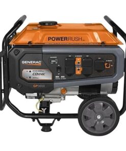 Generac GP Series GP3600 Gasoline-Powered Portable Generator with Recoil Pull Start 7721 – 3,600/4,500W, 120V