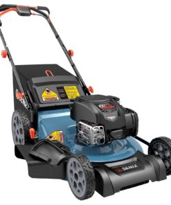 SENIX LSSG-H2 22-Inch Self Propelled Gas Lawn Mower with 163 cc 4-Cycle Engine