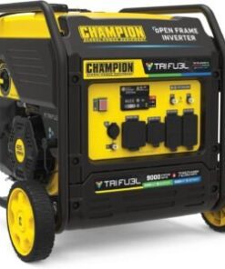 Champion 201176 9000W Tri-Fuel Open Frame Inverter Generator