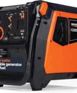 Generac iQ5200 5200W Dual Fuel Portable Inverter Generator