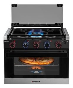 CAMPLUX 2-in-1 RV Propane Oven Stove