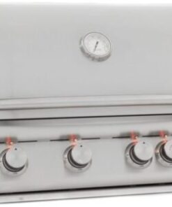 Blaze 32 Inch 4-Burner LTE Gas Grill with Rear Burner and Built-in Lighting System