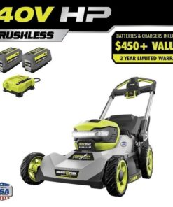 40V HP Brushless 21″ Self-Propelled Multi-Blade Mower Kit