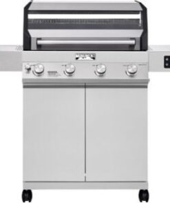 Monument Grills Eminence 405 |Tech Stainless Propane Gas Grill Eminence 405 & Cast Iron Cooking Plate