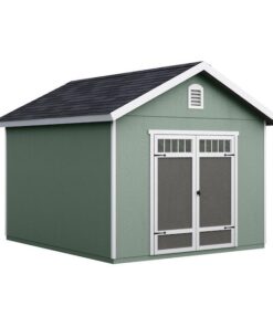 Heartland Asheville 10-ft x 12-ft Gable Style Wood Outdoor Storage Shed