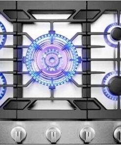 Fotile 30″ Tri-Ring Gas Cooktop GLS30501