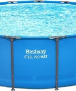Bestway Steel Pro Max 15′ x 48″ Round Above Ground Pool Kit
