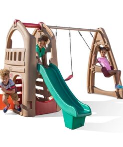 Step2 Naturally Playful Playhouse Climber & Swing Extension