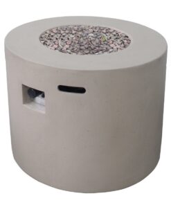 Latitude Run Caelan Outdoor Propane Gas Fire Pit Table