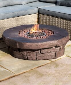 Red Barrel Studio Kimily Propane Outdoor Fire Pit