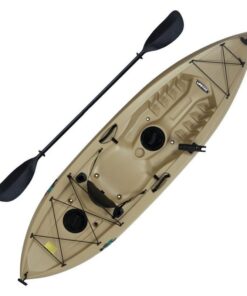 Lifetime Muskie 120 Sit-On-Top Angler Kayak w/ Paddle