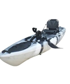 BKC PK11 10.6′ Single Propeller Pedal Drive Fishing Kayak