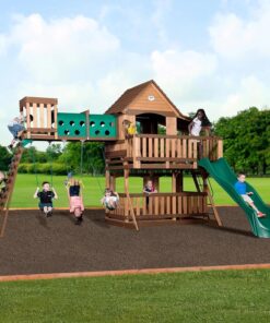 Backyard Discovery Woodridge Elite Cedar Swing Set/Playset