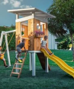 Avenlur Forest Modern Backyard Outdoor Swing Set