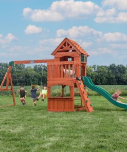 Backyard Discovery Atlantis Wooden Swing Set