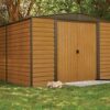 Arrow WR1012 Woodridge EG Steel Storage Shed, 10 by 12-Feet