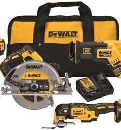 DEWALT 20V MAX Power Tool Combo Kit, 6-Tool Cordless Power Tool Set with 2 Batteries and Charger (DCK694P2)