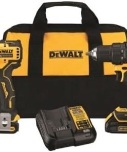 DEWALT ATOMIC 20V MAX* Cordless Drill Combo Kit, Compact (DCK278C2)