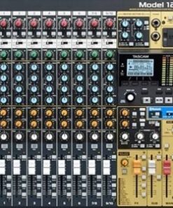 Tascam Model 12 All-in-One 12-track Digital Multitrack Mixing and Recording Studio, Mixer, USB Audio Interface and DAW Controller