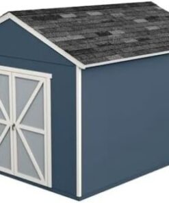 Handy Home Products Rookwood 10×12 Do-It-Yourself Wooden Storage Shed- Does not Include Floor kit, Paint, or Roofing Shingles