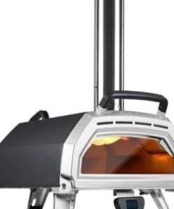 Ooni Karu 16 Multi-Fuel Outdoor Pizza Oven – Wood and Gas Fired Oven – Outdoor Cooking Pizza Oven – Fire and Stonebaked Pizza Oven for Authentic Homemade Pizzas – Dual Fuel Pizza Maker