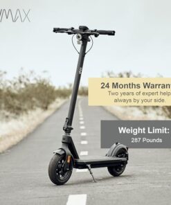 Electric Scooter – VX2 PRO Swiss Engineered Electric Scooters for Adults – 1300W Peak Power 22, 28, 37-Mile Ranges, IPX6 Water Resistant Fast Electric Scooter – 24 Months Support