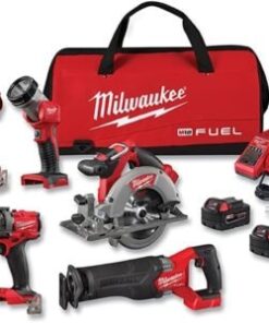 Milwaukee M18 FUEL 5 Tool Combo Kit