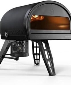Gozney Roccbox Outdoor Pizza Oven, Black, Portable, Gas & Wood Fired, Restaurant-Grade
