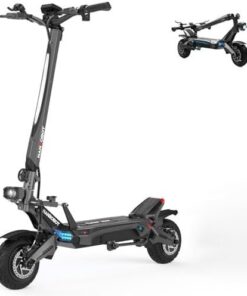 NANROBOT Electric Scooter Adults 50mph Dual Motor Electric Scooter with Suspension 80Miles Range Fast Sports Escooter Folding 10″ Off Road Tires 330LBS Max Load Complies with UL2272 Certification