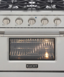 Kucht 30 Gas Range in Titanium