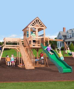 Backyard Discovery Caribbean Swing Set