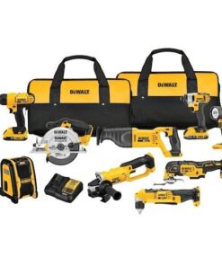 Dewalt DCK940D2R 20V MAX Lithium-Ion 9-Tool Cordless Combo Kit (Renewed)