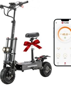 M YUME SCOOTER Y11+ Dual Motors 6000W 50 Miles Long Range and 50 mph Fastest Electric Scooter for Adults