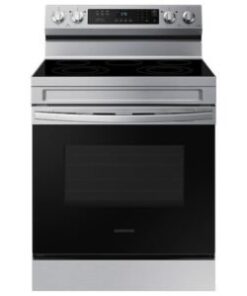 Samsung 6.3 Cu. Ft. Smart Freestanding Electric Range NE63A6311SS