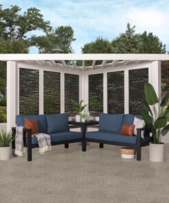 Backyard Discovery Ridgedale Modern Steel Cabana Pergola