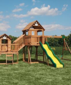 Backyard Discovery Malibu Cedar Swing Set