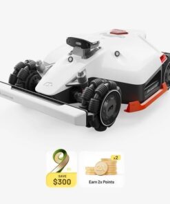 MAMMOTION LUBA 2 AWD 10000X Robot Lawn Mower. Multi-zone & No-go-zone Management
