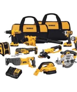 20-Volt MAX Lithium-Ion Cordless 7-Tool Combo Kit with 2.0 Ah Battery, 5.0 Ah Battery and Charger