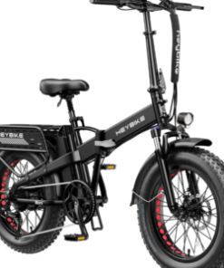 Heybike Fat Tire Mountain Electric Bike, 1200 W, 45 Miles, 1~3 Pedal Assist, Grey