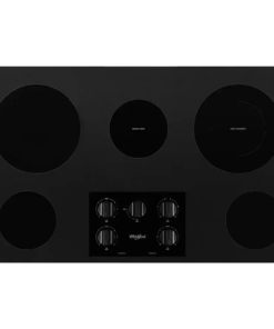 Whirlpool 36-Inch Electric Ceramic Glass Cooktop WCE55US6HB
