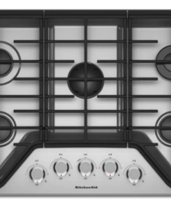 KitchenAid 30″ 5-Burner Gas Cooktop KCGS350ESS