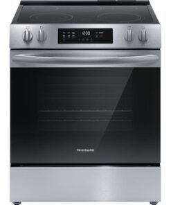 Frigidaire 30″ Front Control Electric Range FCFE3062AS