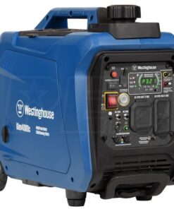 4,000-Watt Gas Powered Portable Inverter Generator with Recoil Start, LED Data Center